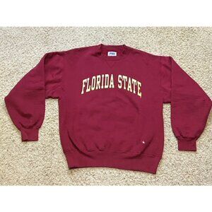 Florida State Seminoles Vintage Russell Athletic Crewneck Sweatshirt Size Medium